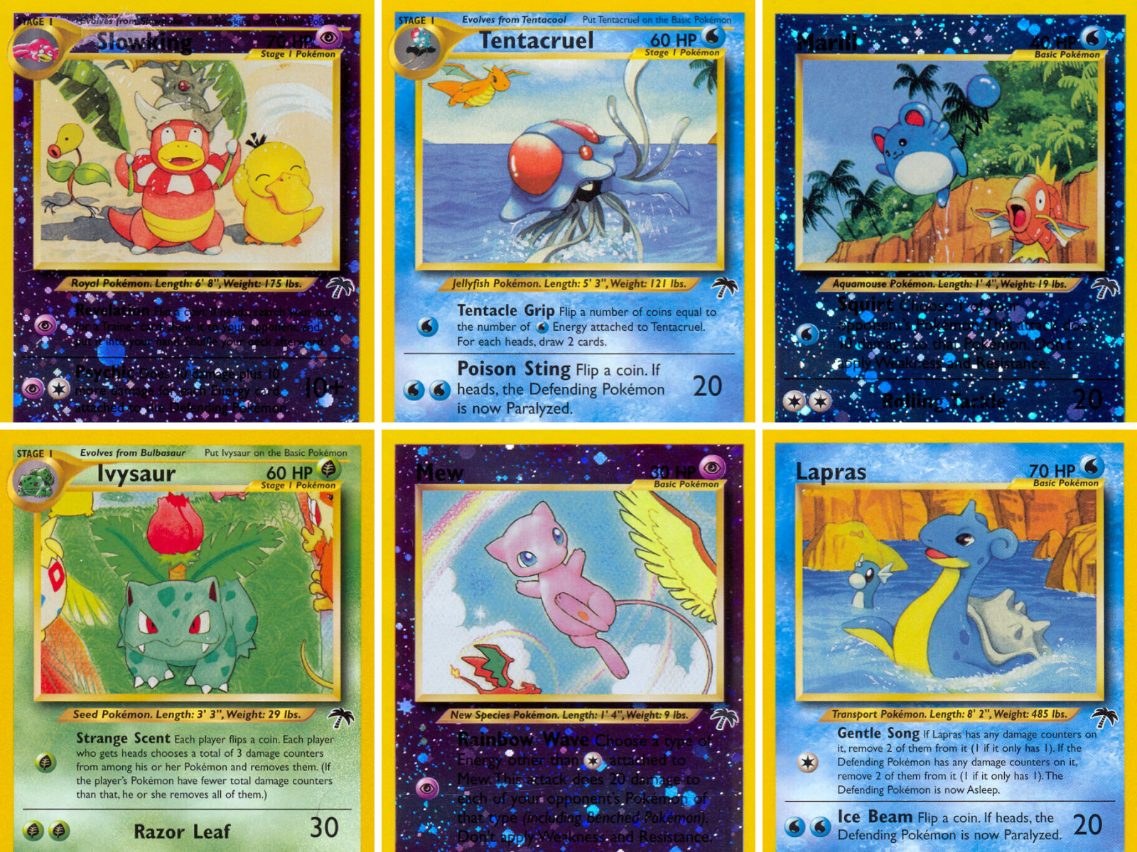 southern island pokemon cards complete set Pokémon Islands Collection Master (18/18) – 2001 The Most Valuable Southern Islands