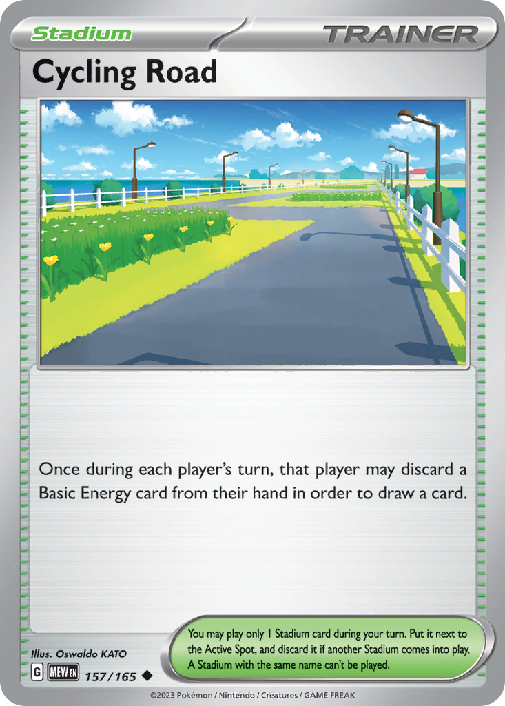 151 Set Cycling Road #157/165