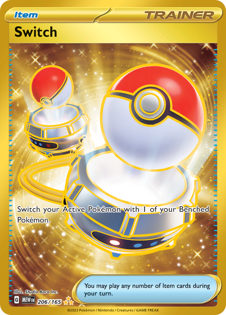 151 Set Gold Switch #206/165