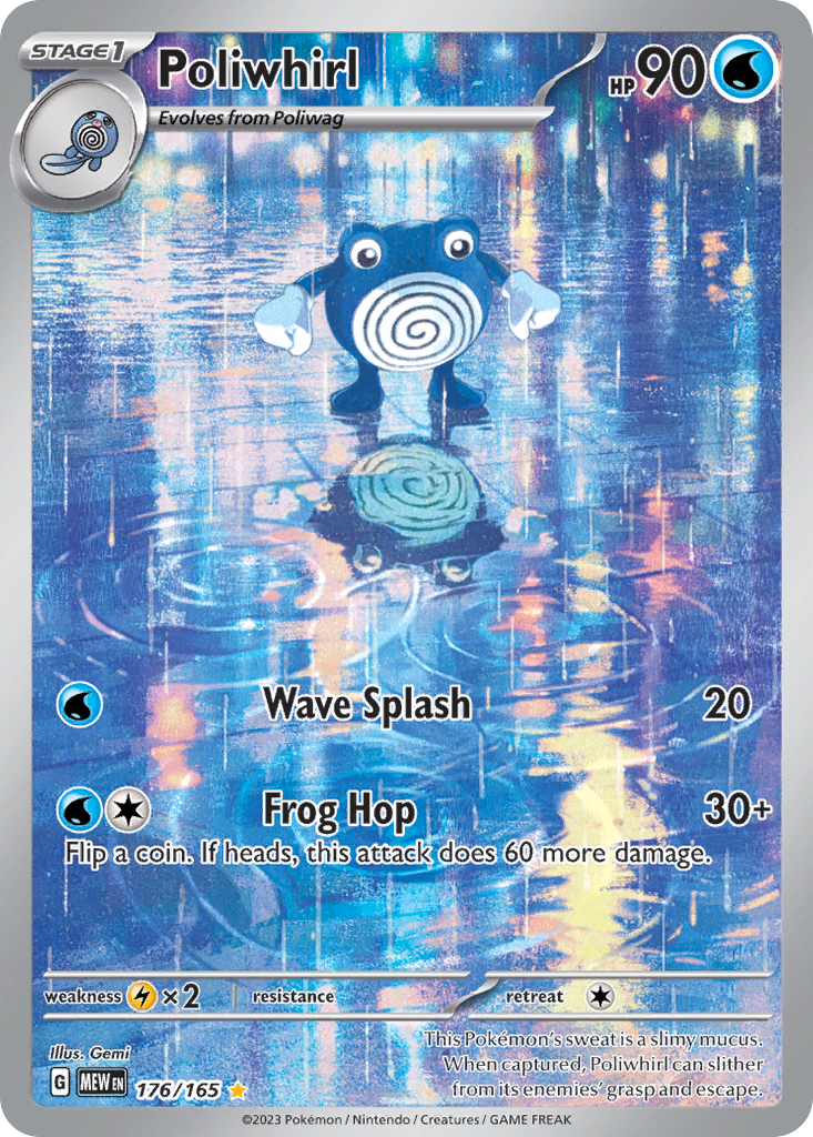151 Set Poliwhirl #176/165