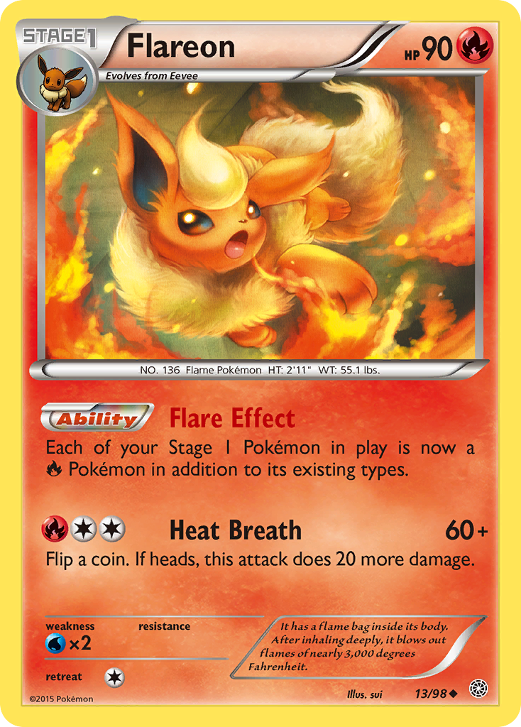 Ancient Origins Flareon #13/98