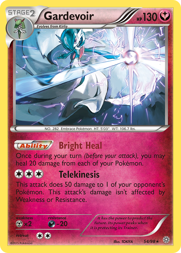Ancient Origins Holo Gardevoir #54/98