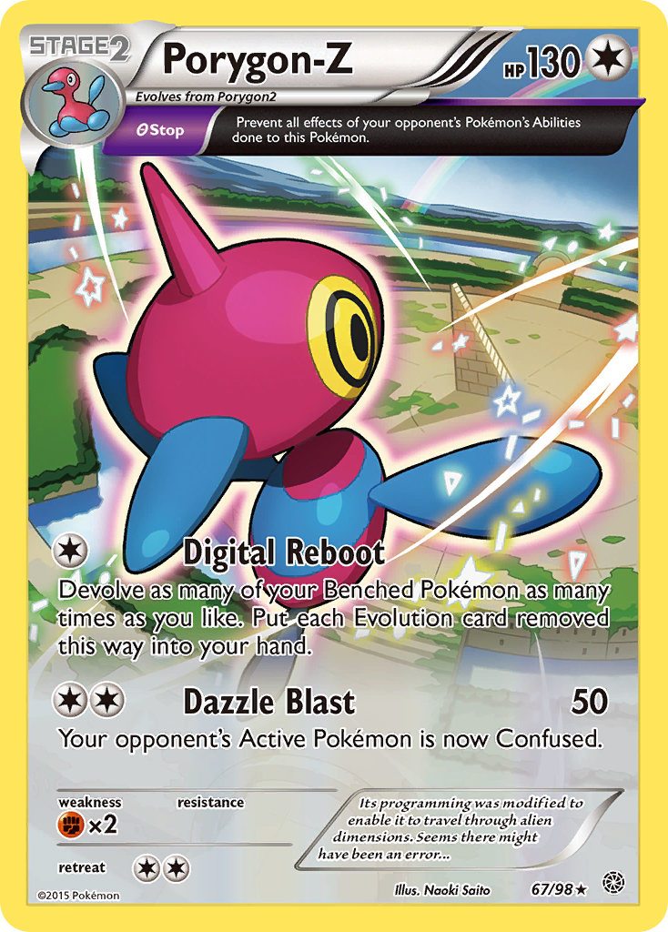 Ancient Origins Holo Porygon-Z #67/98 –