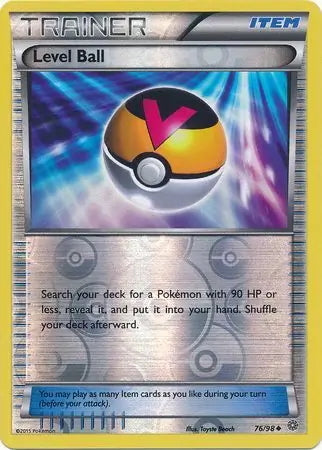 Ancient Origins Level Ball #76/98 reverse holo
