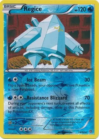 Ancient Origins Regice #24/98 reverse holo