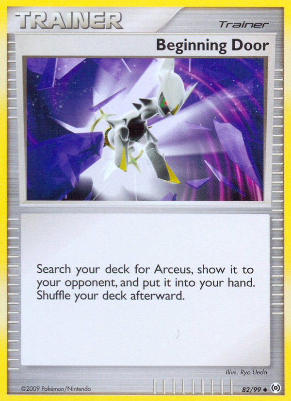 Arceus Set Beginning Door #82/99