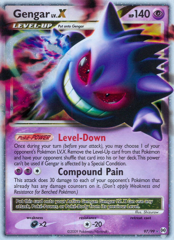 Arceus Set Gengar LV. X #97