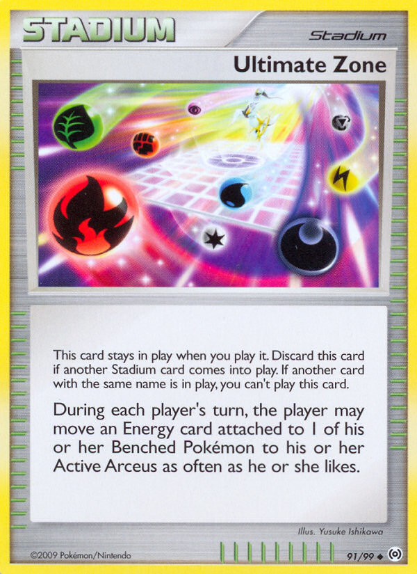 Arceus Set Ultimate Zone #91/99