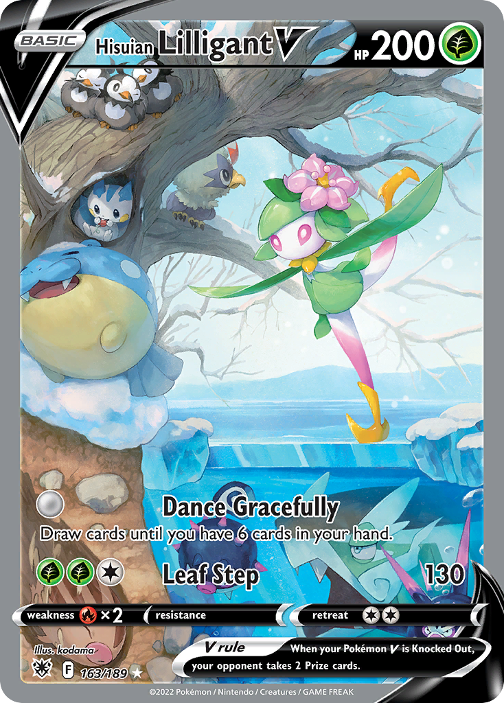 Astral Radiance Hisuian Lilligant V #163/189