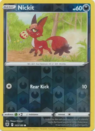 Astral Radiance Nickit #103/189 reverse holo