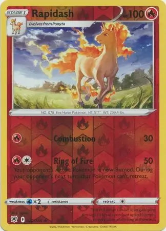 Astral Radiance Rapidash #22/189 reverse holo