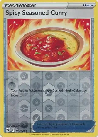 Astral Radiance Spicy Seasoned Curry #151/189 reverse holo