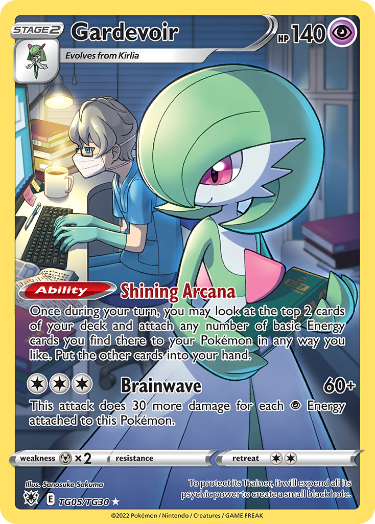 pokemon trainer gallery cards Astral Radiance Trainer Gallery Gardevoir #TG5/30 – Kaartenverzamelen.nl