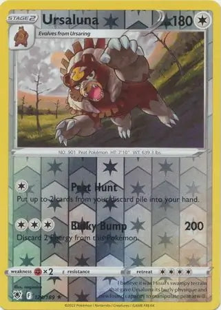 Astral Radiance Ursaluna #124/189 reverse holo