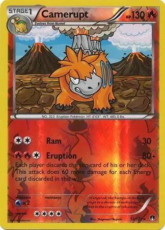 BREAKpoint Camerupt #13/122 reverse holo