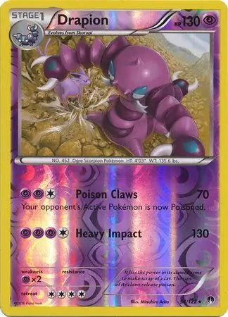 BREAKpoint Drapion #54/122 reverse holo