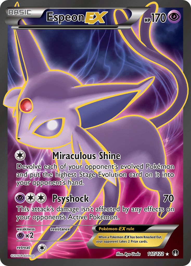 BREAKpoint Espeon EX #117/122
