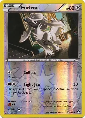 BREAKpoint Furfrou #95/122 reverse holo