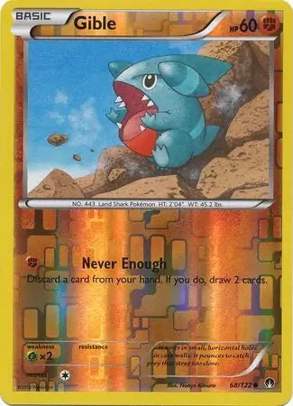 BREAKpoint Gible #68/122 reverse holo
