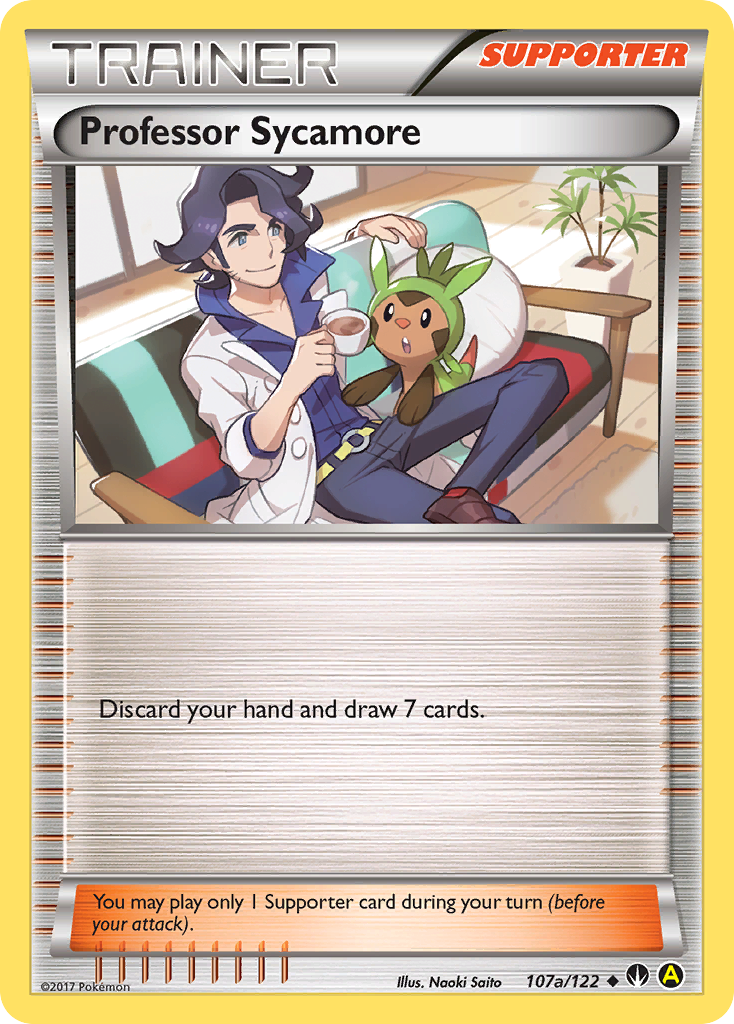 BREAKpoint Professor Sycamore #107a/122 Alternate Art
