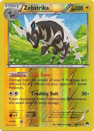 BREAKpoint Zebstrika #49/122 reverse holo