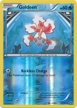 BREAKthrough Goldeen #27/162 reverse holo