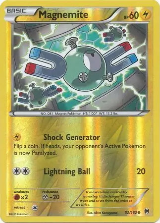 BREAKthrough Magnemite #52/162 reverse holo