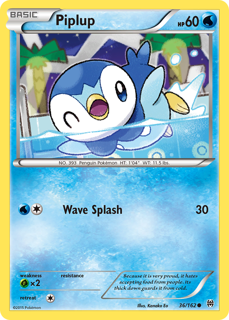 BREAKthrough Piplup #36/162