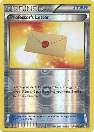 BREAKthrough Professor's Letter #146/162 reverse holo –