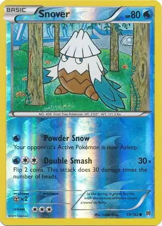 BREAKthrough Snover #39/162 reverse holo