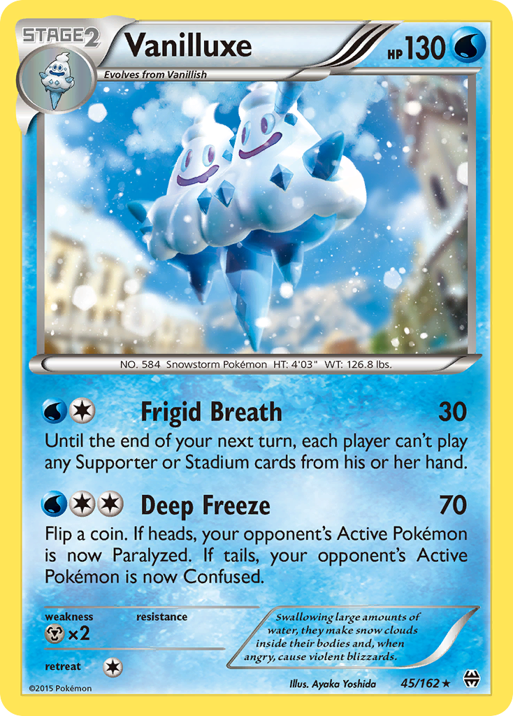 BREAKthrough Vanilluxe #45/162