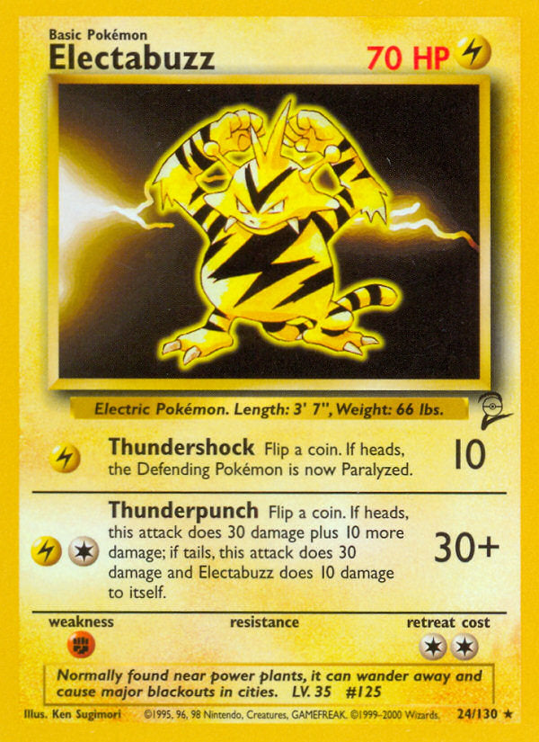 Base Set 2 Electabuzz #24/130