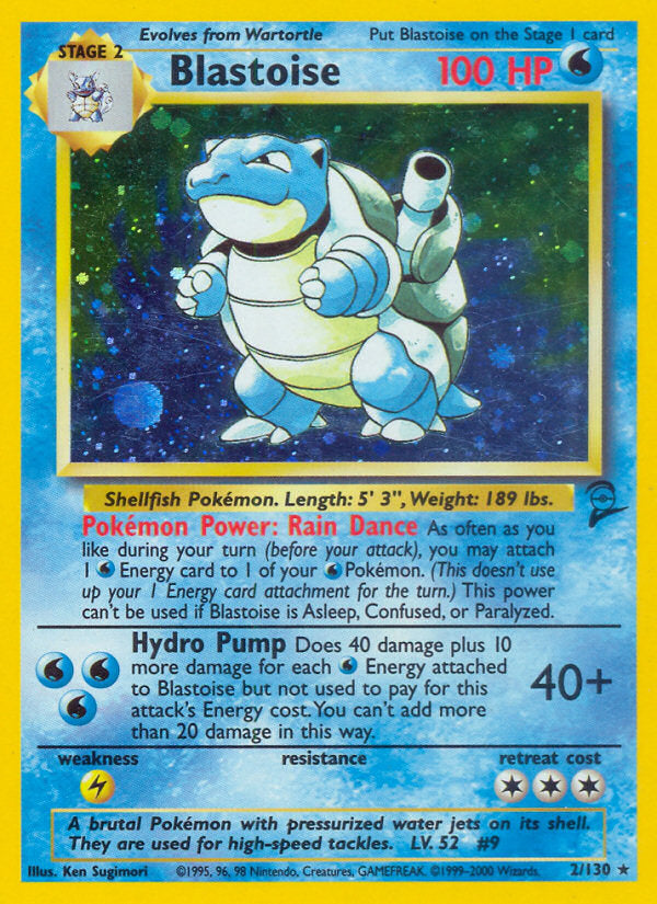 Base Set 2 Holo Blastoise #2/130