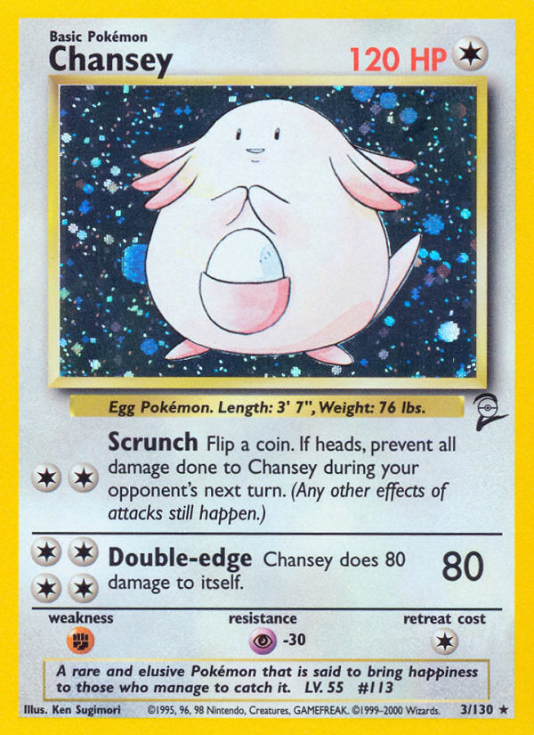 Base Set 2 Holo Chansey #3/130