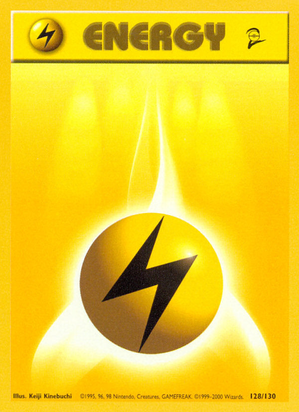 Base Set 2 Lightning Energy #128