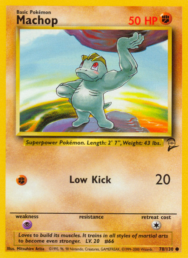 Base Set 2 Machop #78/130