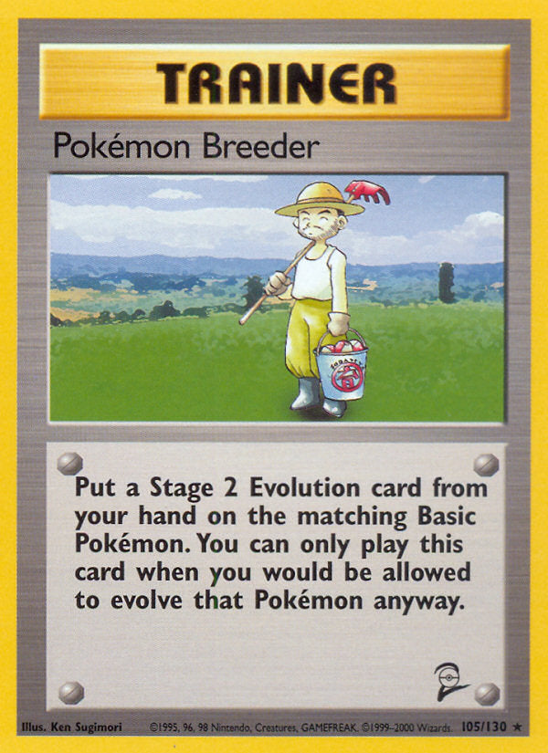 Base Set 2 Pokémon Breeder #105/130
