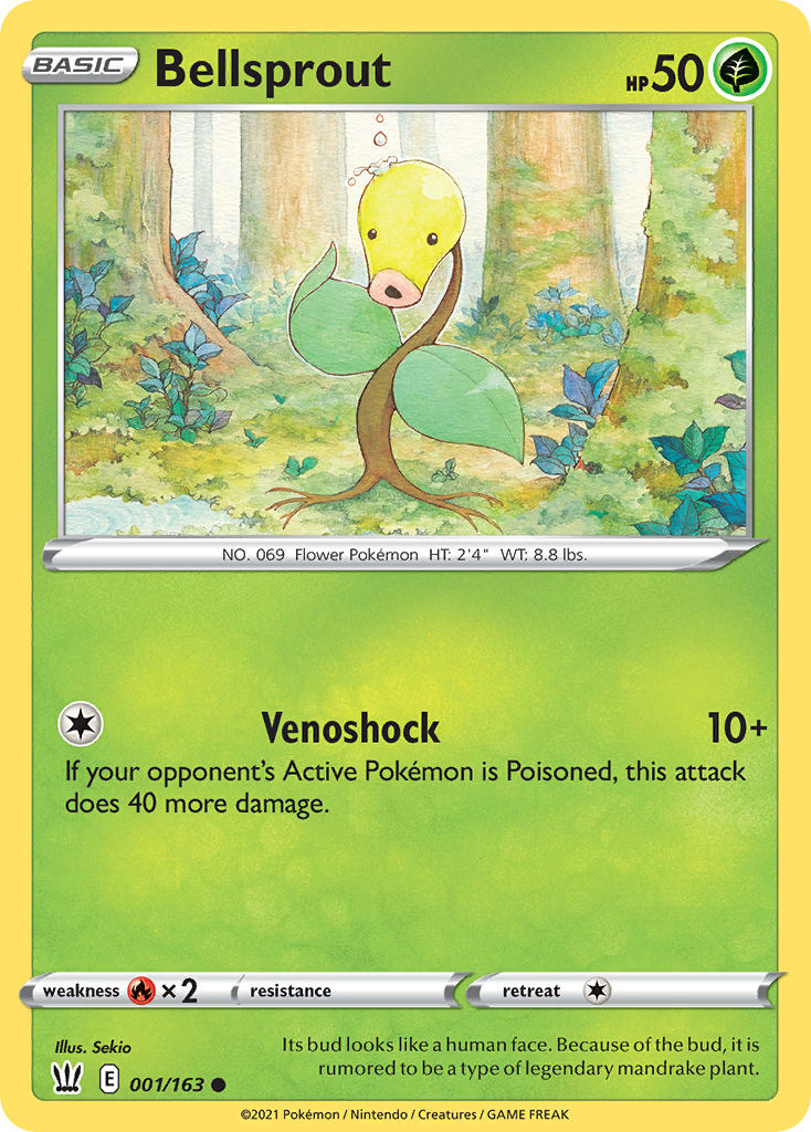 Battle Styles Bellsprout #1/163