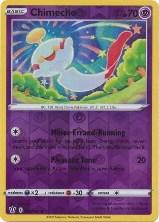 Battle Styles Chimecho #59/163 reverse holo