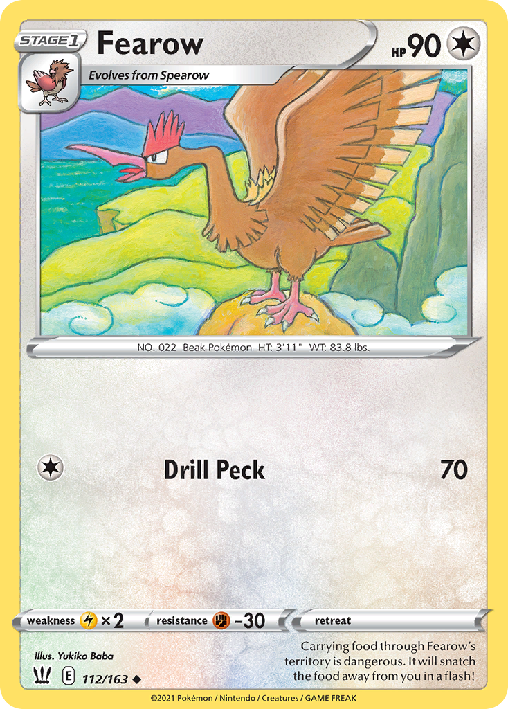 Battle Styles Fearow #112/163