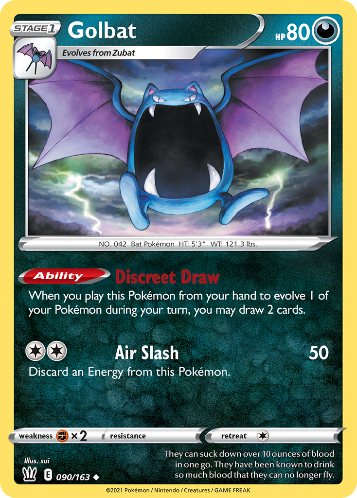 Battle Styles Golbat #90/163