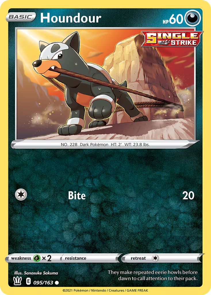 Battle Styles Houndour #95/163