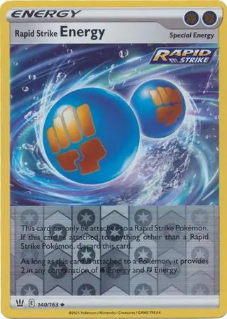 Battle Styles Rapid Strike Energy #140/163 reverse holo