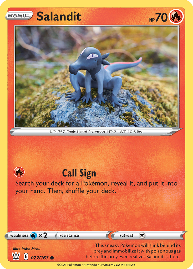 Battle Styles Salandit #27/163