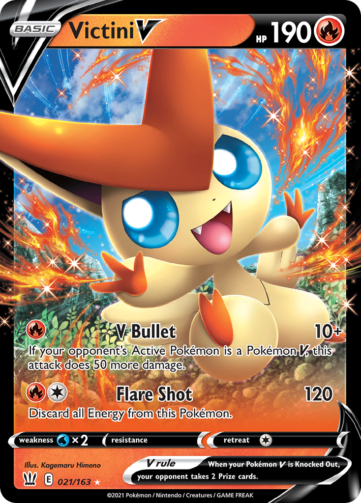 Battle Styles Victini V #21/163