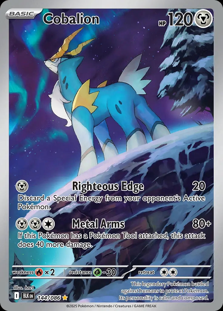 Black Bolt Cobalion #144/86