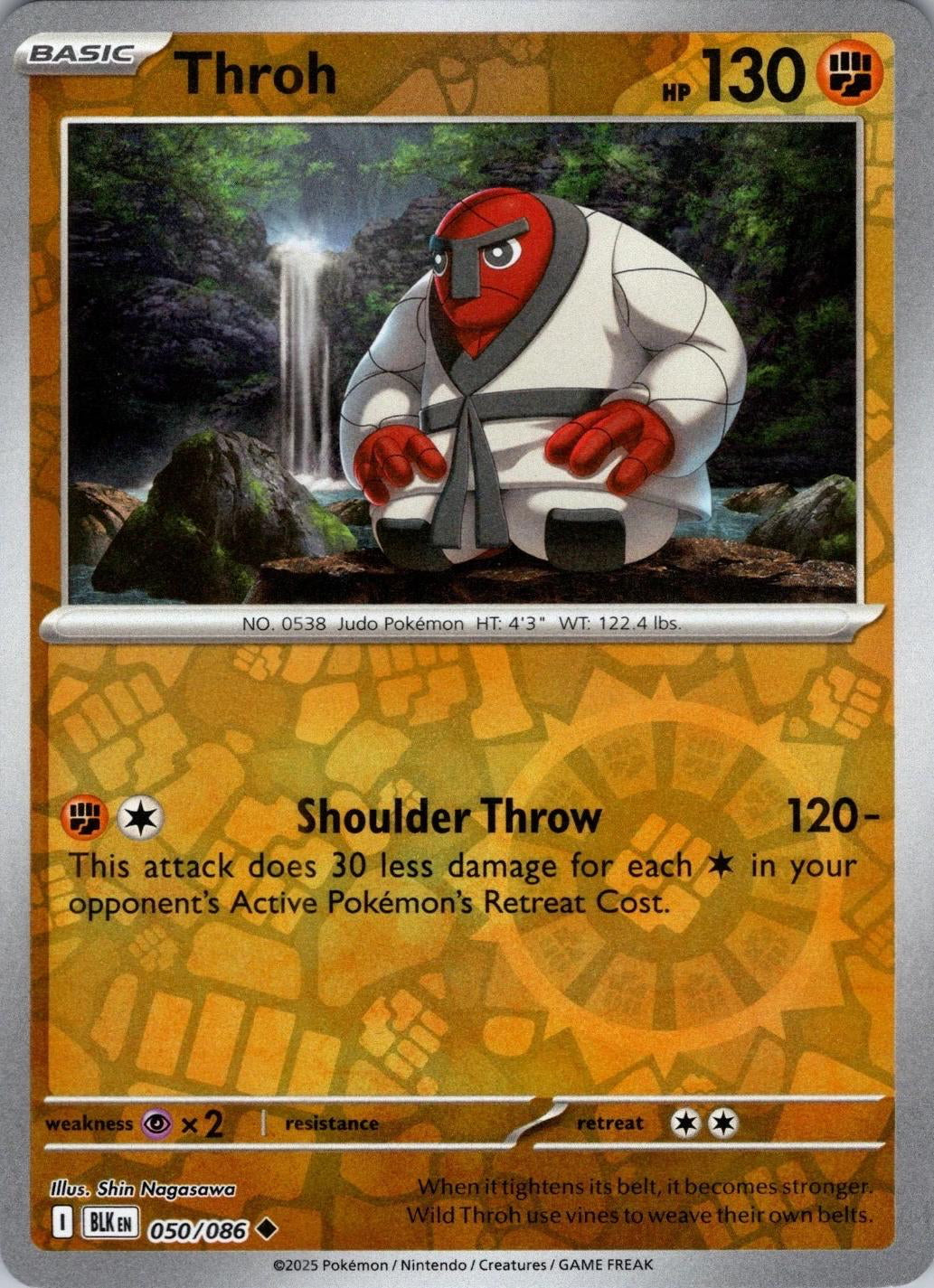 Black Bolt Throh #50/86 reverse holo