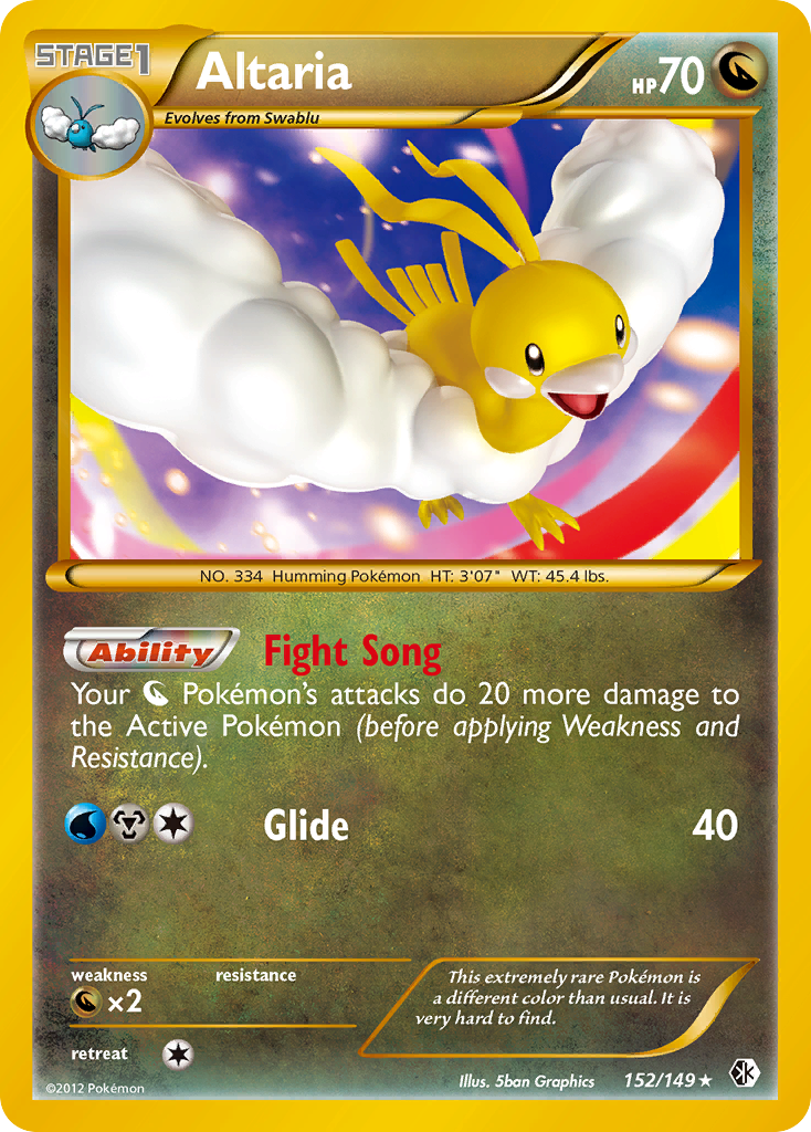 Boundaries Crossed Altaria #152/149
