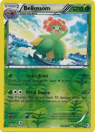 Boundaries Crossed Bellossom #4/149 reverse holo