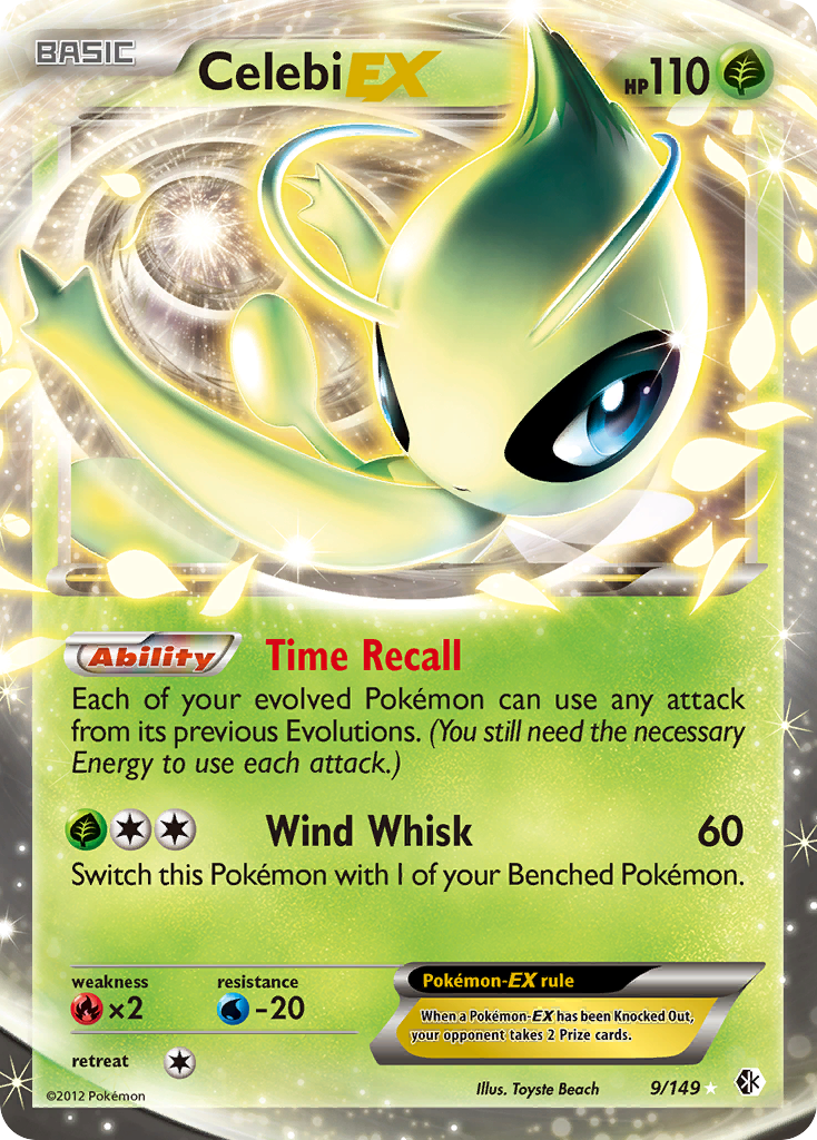 Boundaries Crossed Celebi EX #9/149